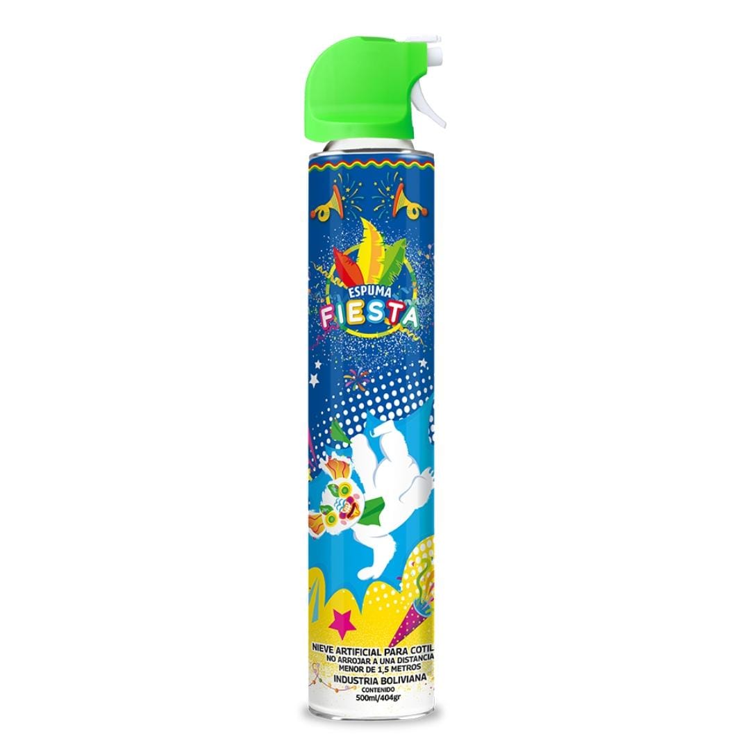 ESPUMA TRADICIONAL FIESTA 500ML (12 UNDS) 