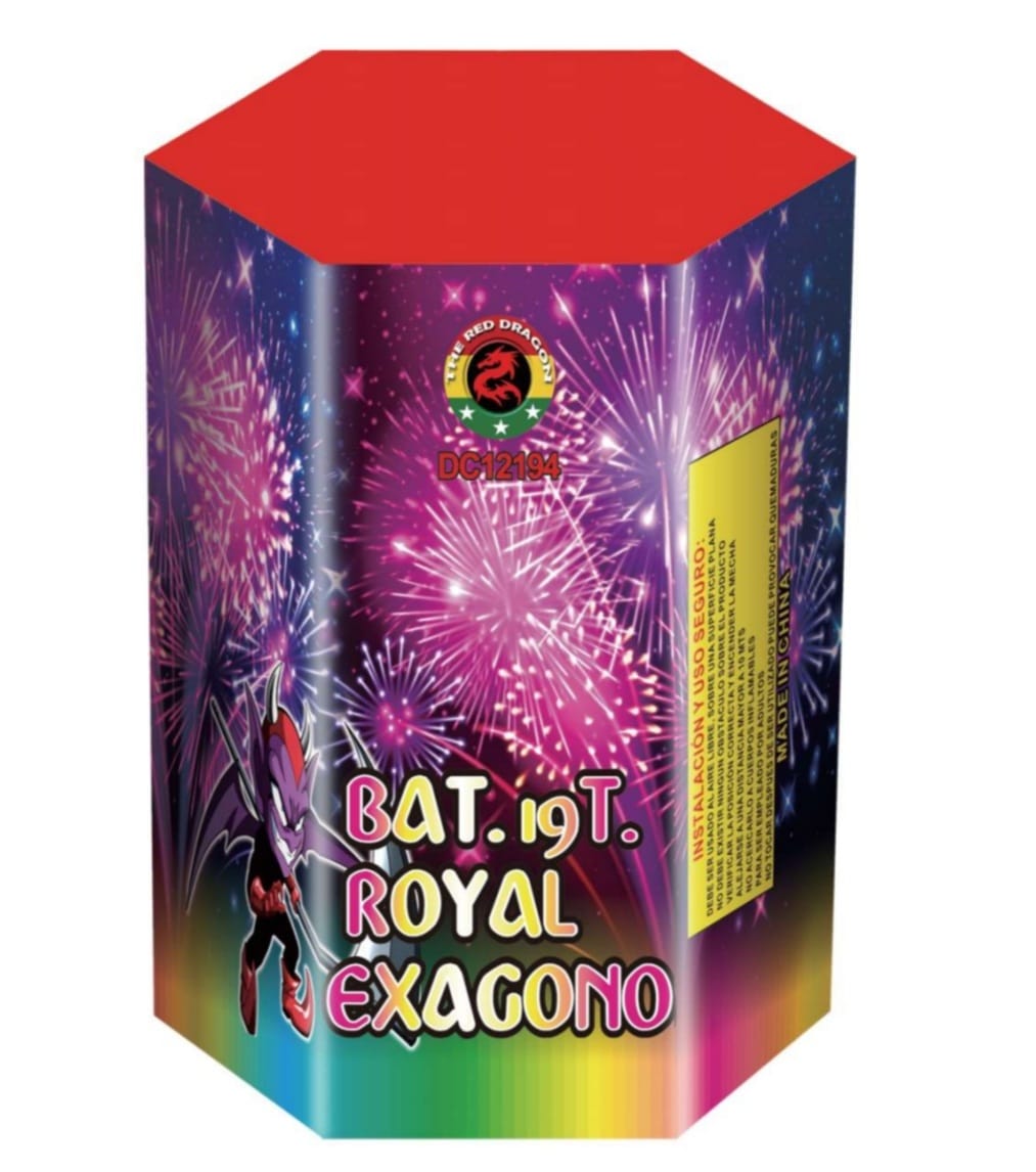 BATERIA ROYAL 19 TIROS (CAJA 16/1)