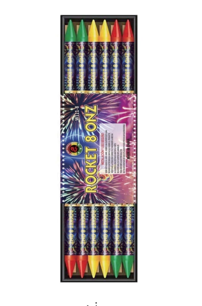 ROCKET DE 8 ONZ UNIDAD